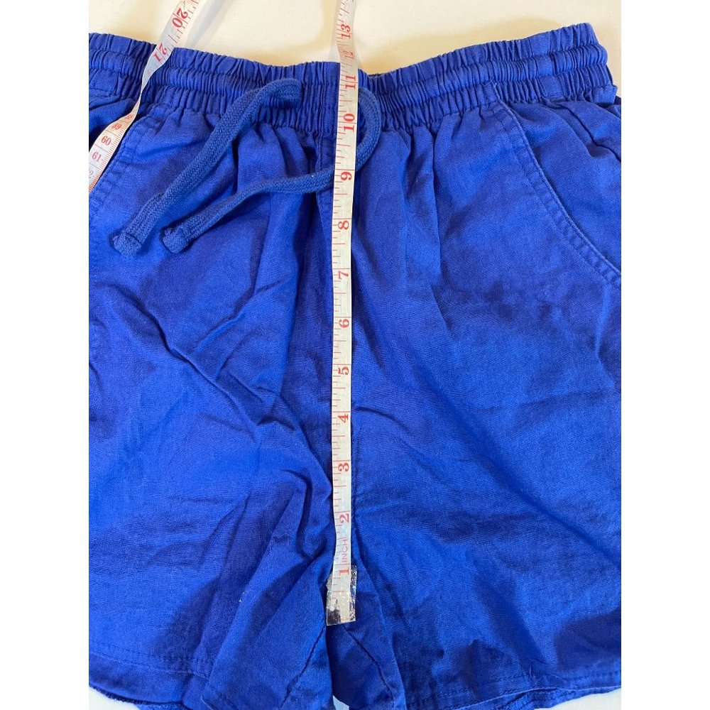 BDG Urban Outfitters Women Athletic Shorts Drawstring Waist 100% Cotton Blue S - Picture 5 of 9
